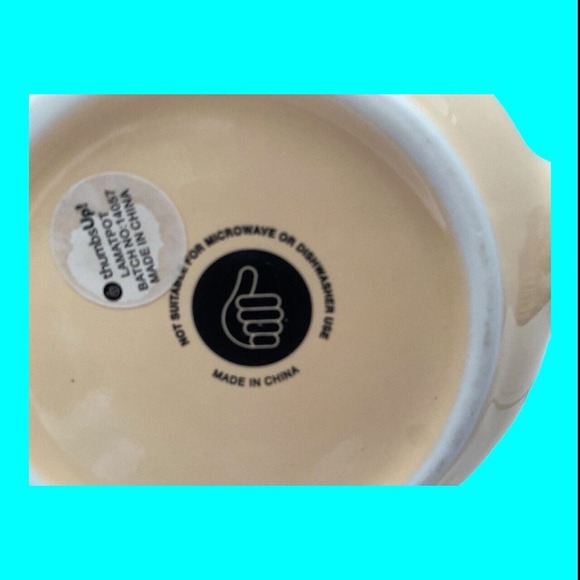 Thumbs Up! Lamapot Mug Cup Llama Shape SW Style American Novelty Camel - Picture 9 of 10